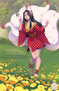 Adoptable: Kitsune (OPEN) by MidnightGospel