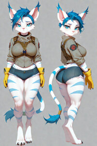 Caroline the Gatomon by scorpianpp