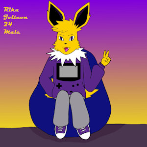 Riku the Jolteon by SkulliMonster