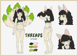 Threads Character (Commission) by GOGOGREY