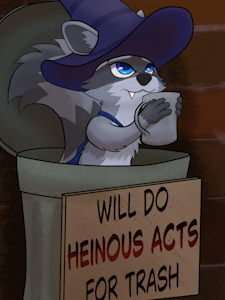 Desperation Sets In by WarlockRaccoon
