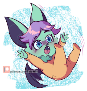 Baby bat by NoriNoir