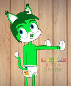 Showing off! by LittleKittenShayne