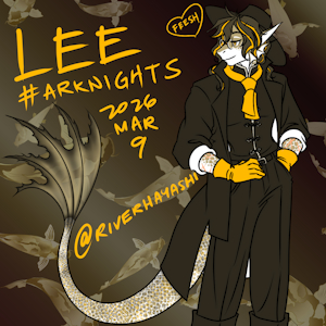 Lee from Arknights by riverhayashi