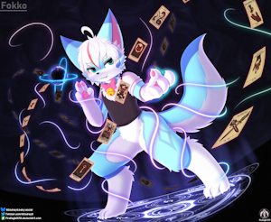 The Card Master [Commission] by FireEagle2015