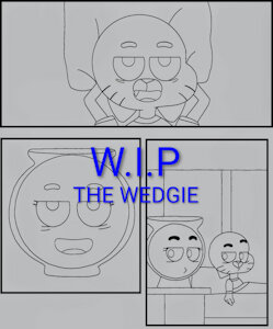 W.I.P The Wedgie Comic- TWWWOG/TAWOG by JamesHedgehog