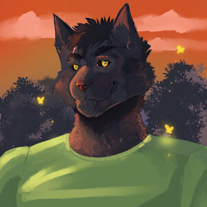 Wolf Bust by Darkwolfdemon