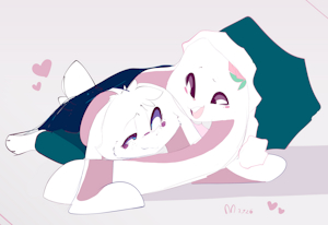Bun Cuddles! by BlushieBunny