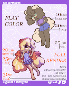 Price List by Cristalyzed