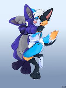 A Plushy & His Puppy by LostJules