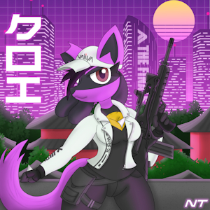 Vaporwave Chloe by NinjaTreecko