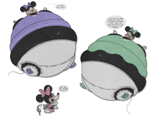 Minnie Mousefilling by InflateResponsiblyIB