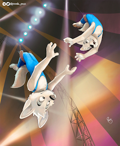 Flying Trapeze by pandapaco