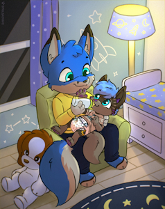 Daddy's Here by SmolSkeenie