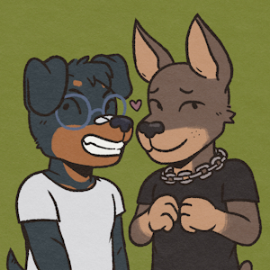 (Comm) Puppy Love by dovedog