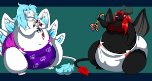 Sisters playing together! by SerenaLovehart