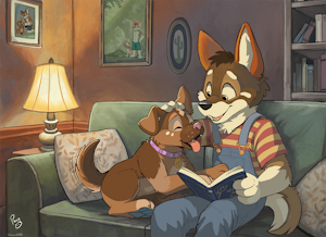 Head Scratches by pandapaco