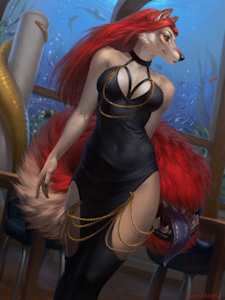 Beauty Has Arrived - By AriesRedLo by Darkflamewolf