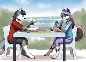Board Games and Chill by MykeGreywolf