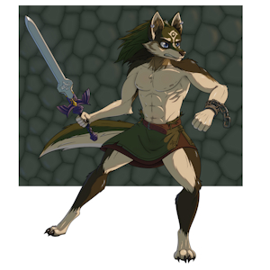 Wolf Link by MoonlitTear