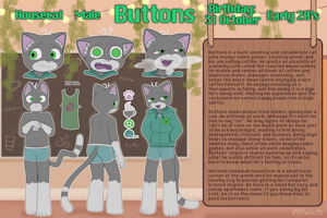 Buttons Ref Sheet 2026 by Milachu92