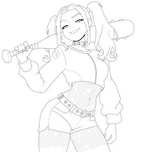 Harley Quinn by Evilthabad