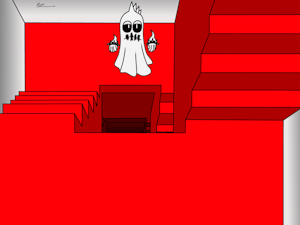 The ghost of the infinite incoherent stairwell by Bezhound372