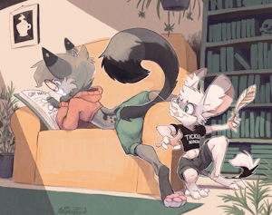 Nixuelle and the Tickle Ninja by Animancer