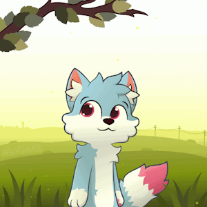 🌿Windy Spring Animation YCH for my Umkashka :3 by AlexUmkaArt