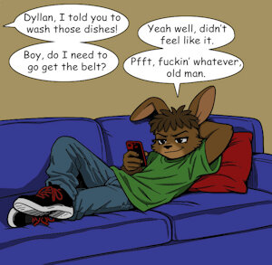 Why Dyllan gets spanked by Gwyllion