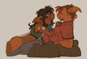 🧡❤️ by zowohArt