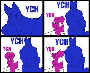 YCH AUCTION&nbsp;&nbsp;CAUGHT IN 4K by chonkyburr