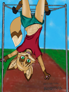 Ryder Goofing about by TheBanditFox