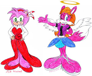 A Cutie and a Beautie by germanname