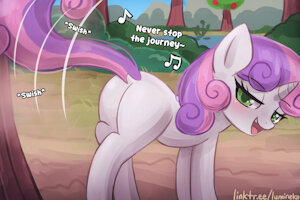 Cleaning And Singing by lumineko