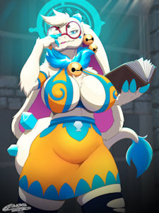 Angela Flux - Fanart by Blizzmaster