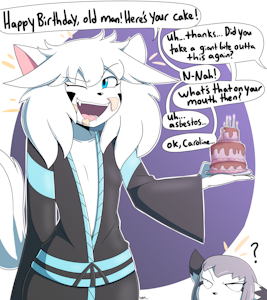Caroline's birthday Surprise by QuiteSplendid
