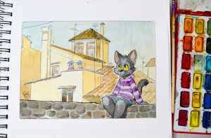 Gatto Nero by pandapaco