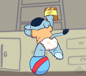 Reaching for Peanuts -By HangyakuNeko- by DanielMania123