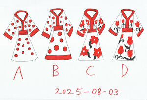 Concept art of Yukari's kimono by KatarinaTheCat18