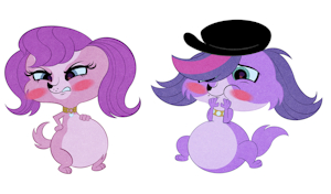 (C) Pot Bellied Pups by InflateResponsiblyIB