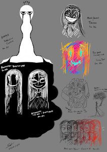 Sali Draws - Songpaint Self-Portraits by GrayscaleRain