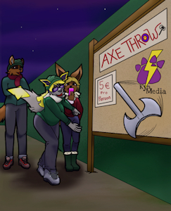 Axe Throw by kinyeon