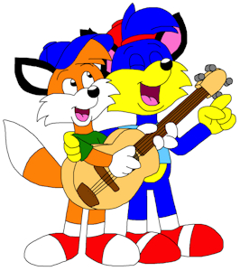 Alex and Billy Playing Guitar by ToonArtistsLover