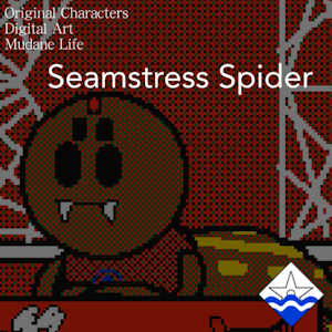 Seamstress Spider by MintymarinA