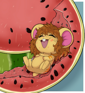 Melon treat (comm) by Neronova