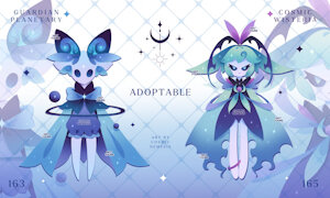 ADOPTABLES - OPEN by CosmicNemesis09