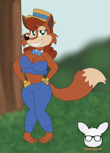 Rule 63 - Fauntleroy Fox by KendraEevee
