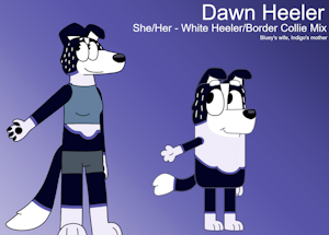 Dawn Heeler reference sheet (SFW) by DawnHeeler