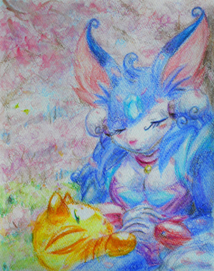 Dea sanana in spring sleep! by TAKE2008